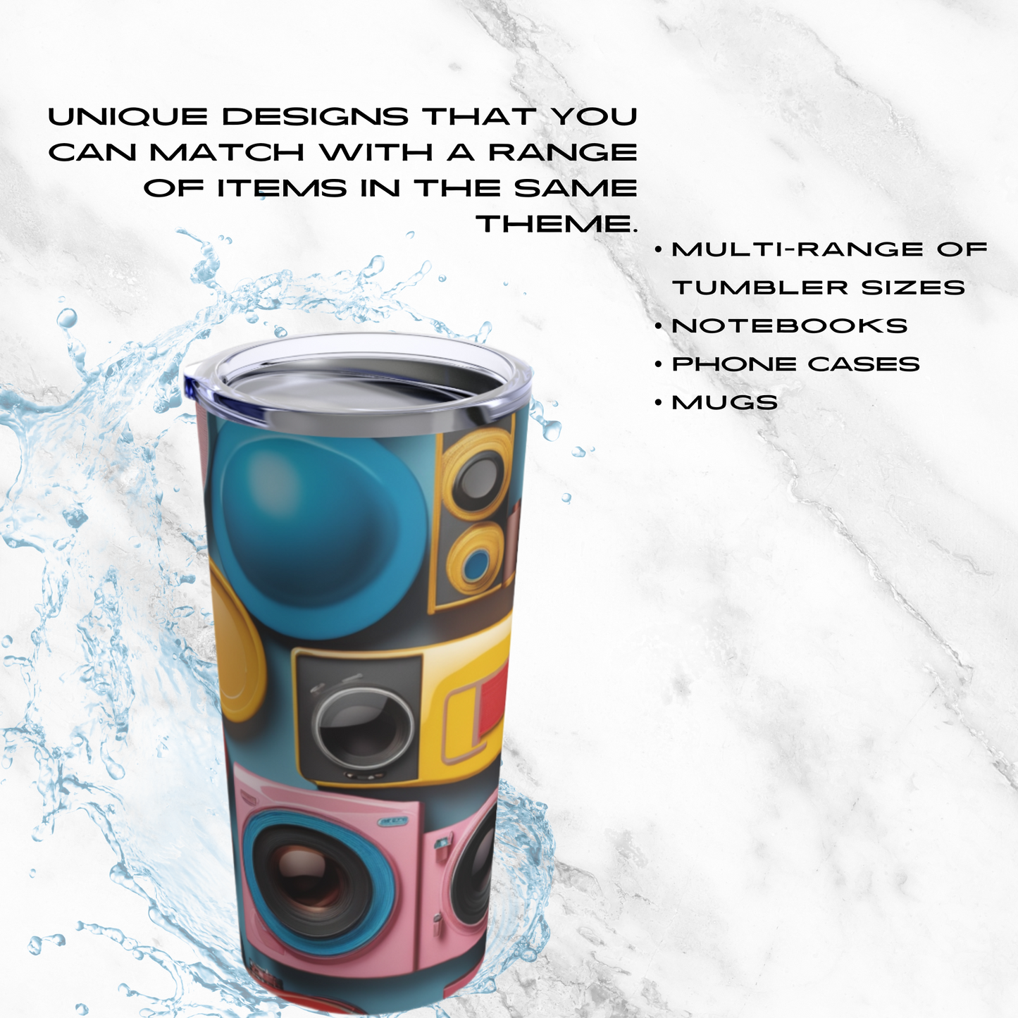 Camera Carnival 20oz Tumbler