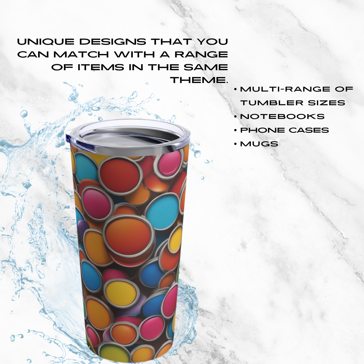 Candy Dots 20oz Tumbler