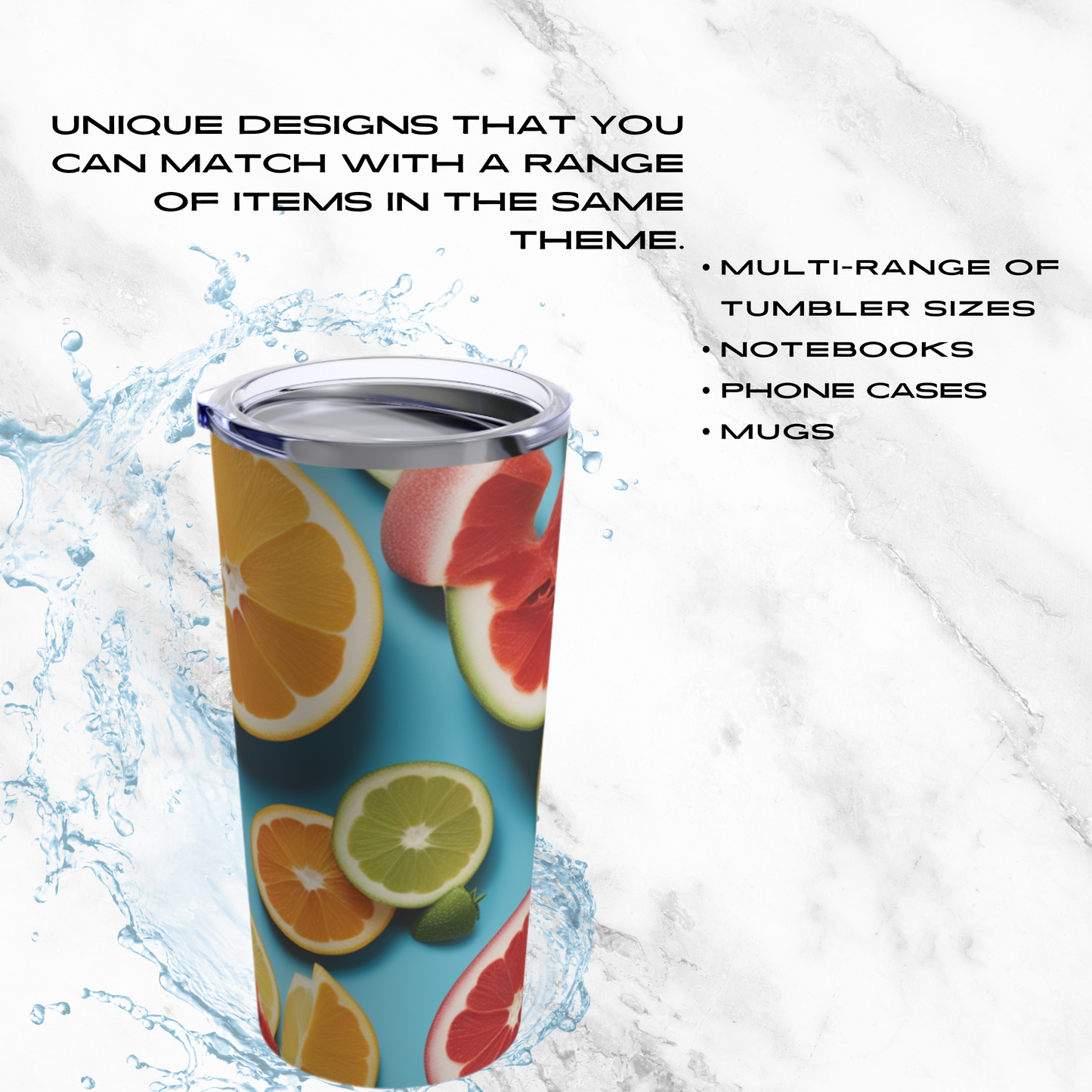 Citrus Splash 20oz Tumbler