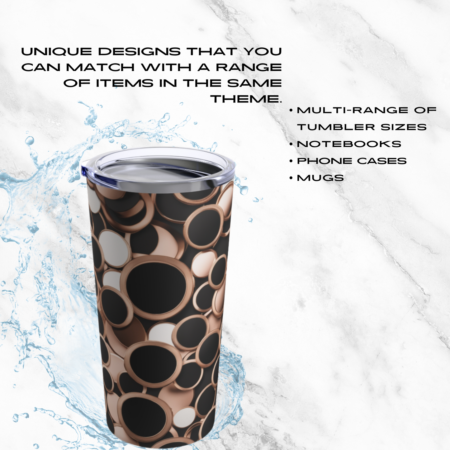 Copper Chic 20oz Tumbler