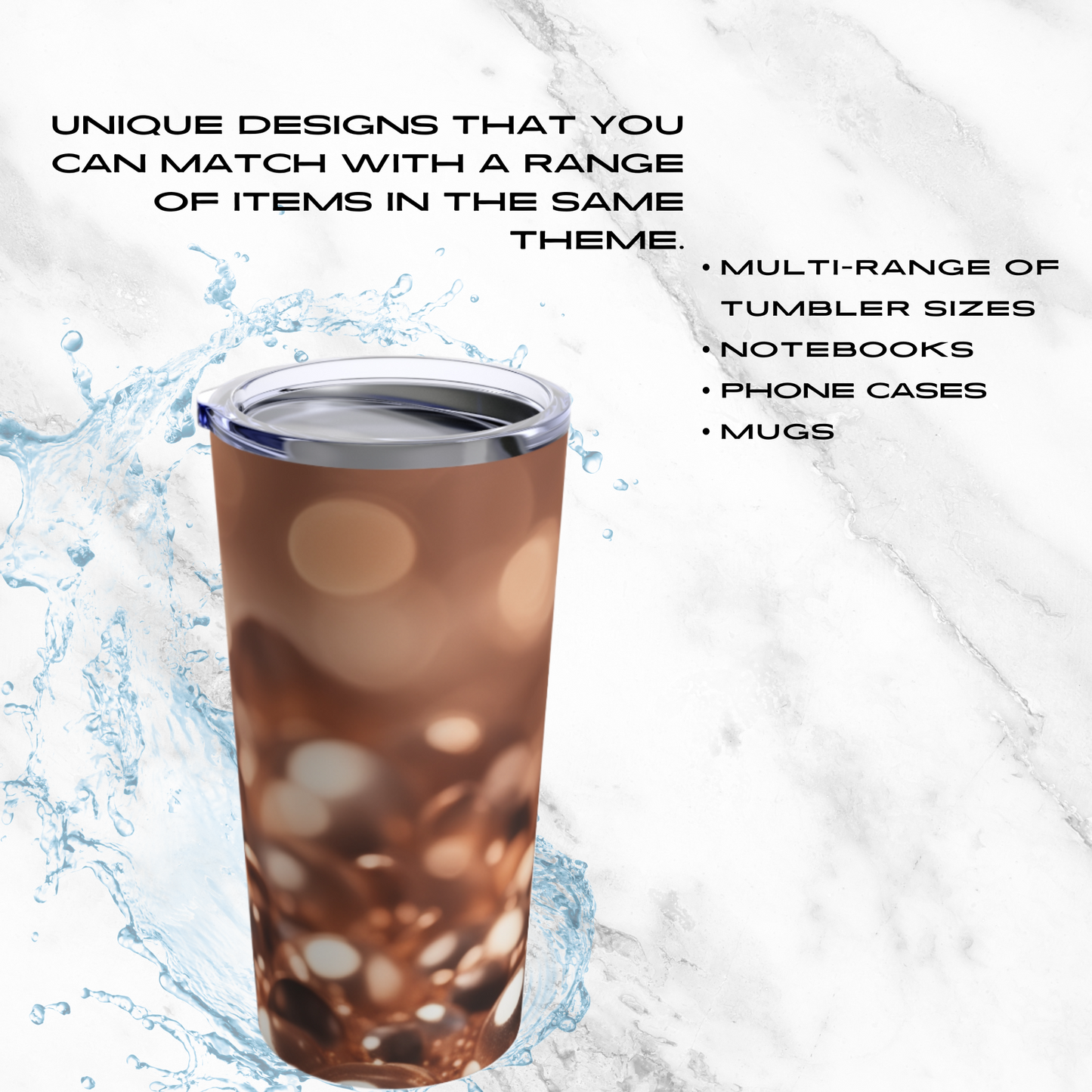 Copper Gleam 20oz Tumbler