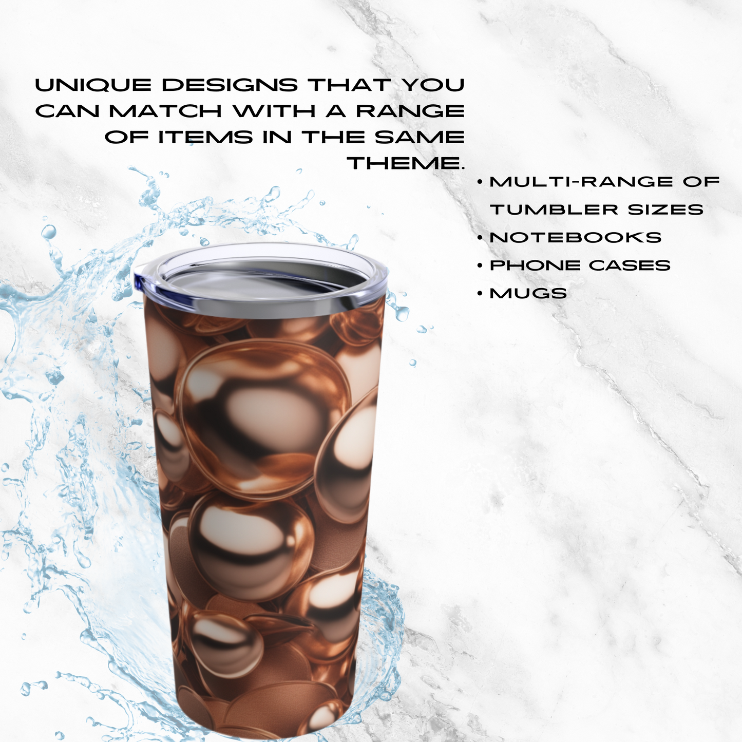 Coppery Curves 20oz Tumbler