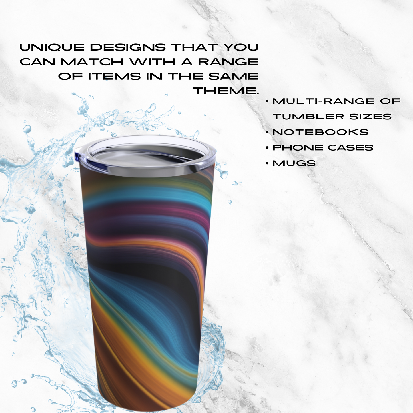 Cosmic Waves 20oz Tumbler