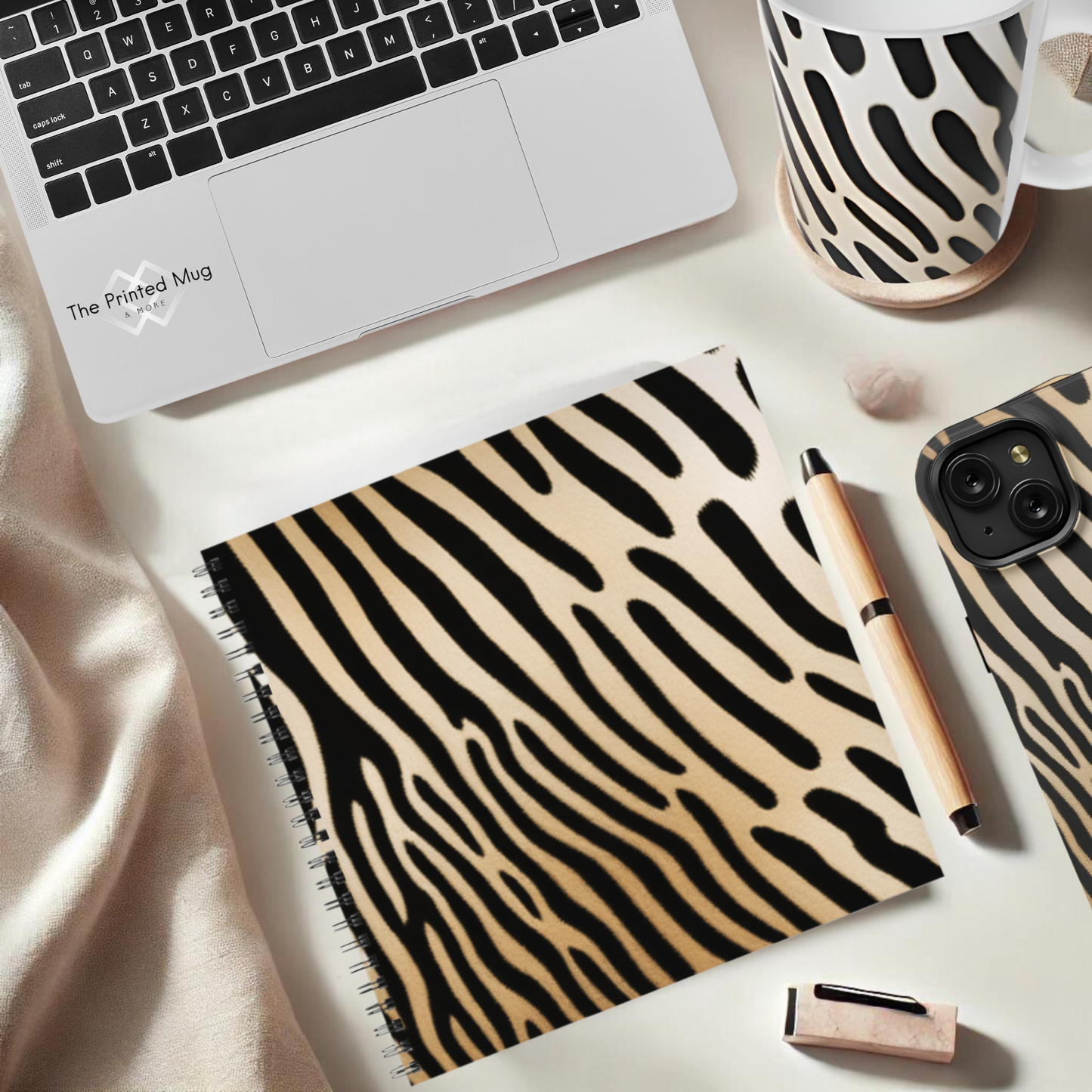 Desert Dapple 8.5”x8.5” Hardcover Notebook
