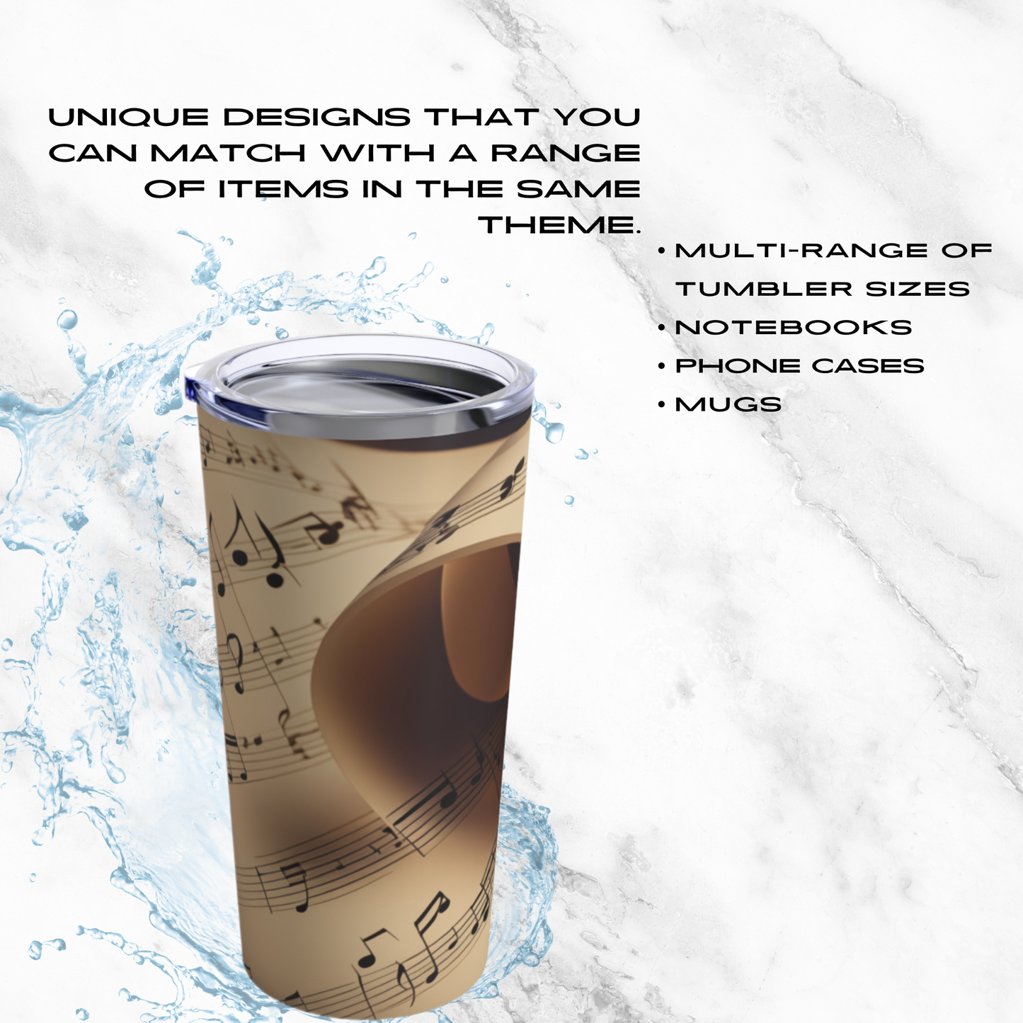 Golden Harmony 20oz Tumbler