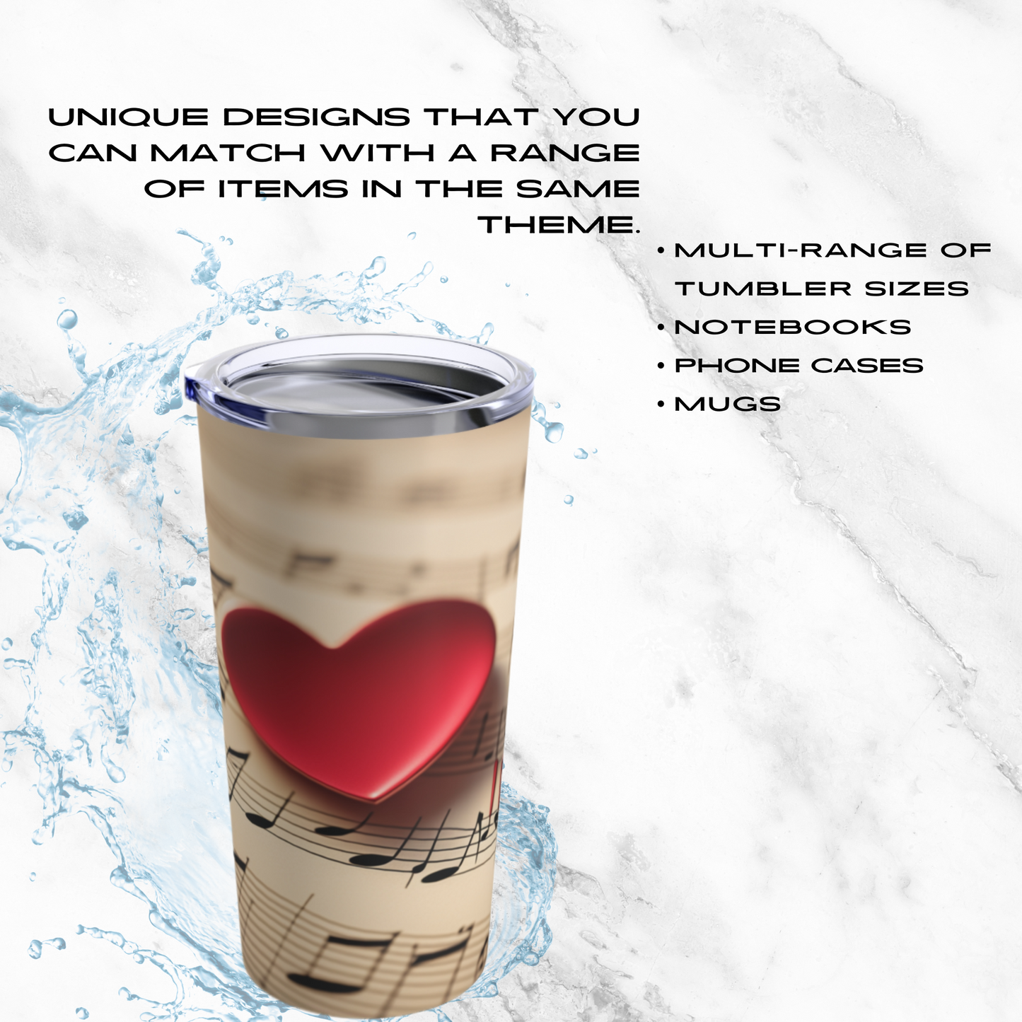 Love Notes 20oz Tumbler