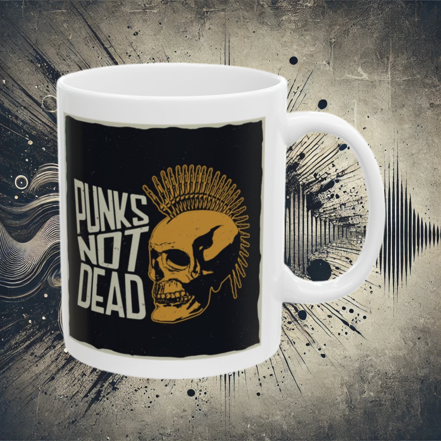 Punks Not Dead - 11oz Mug