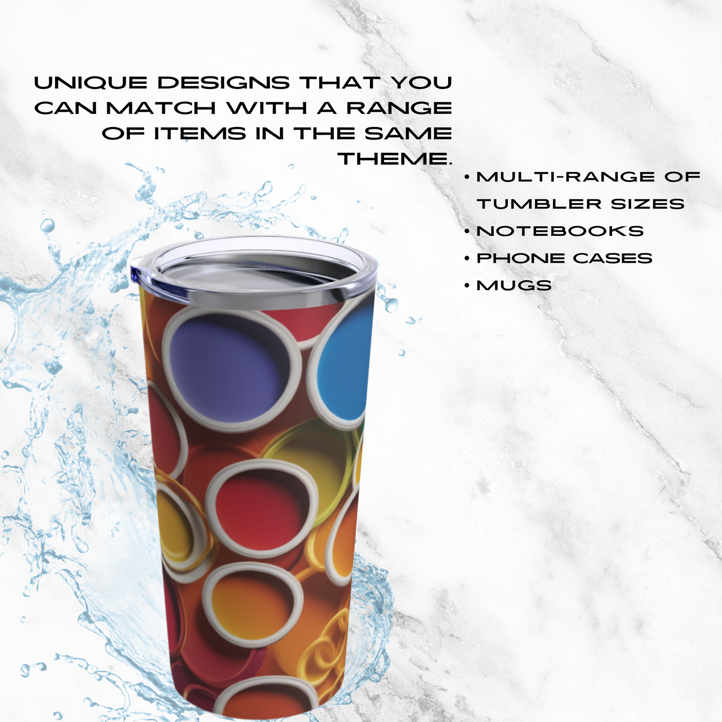 Rainbow Reverie 20oz Tumbler