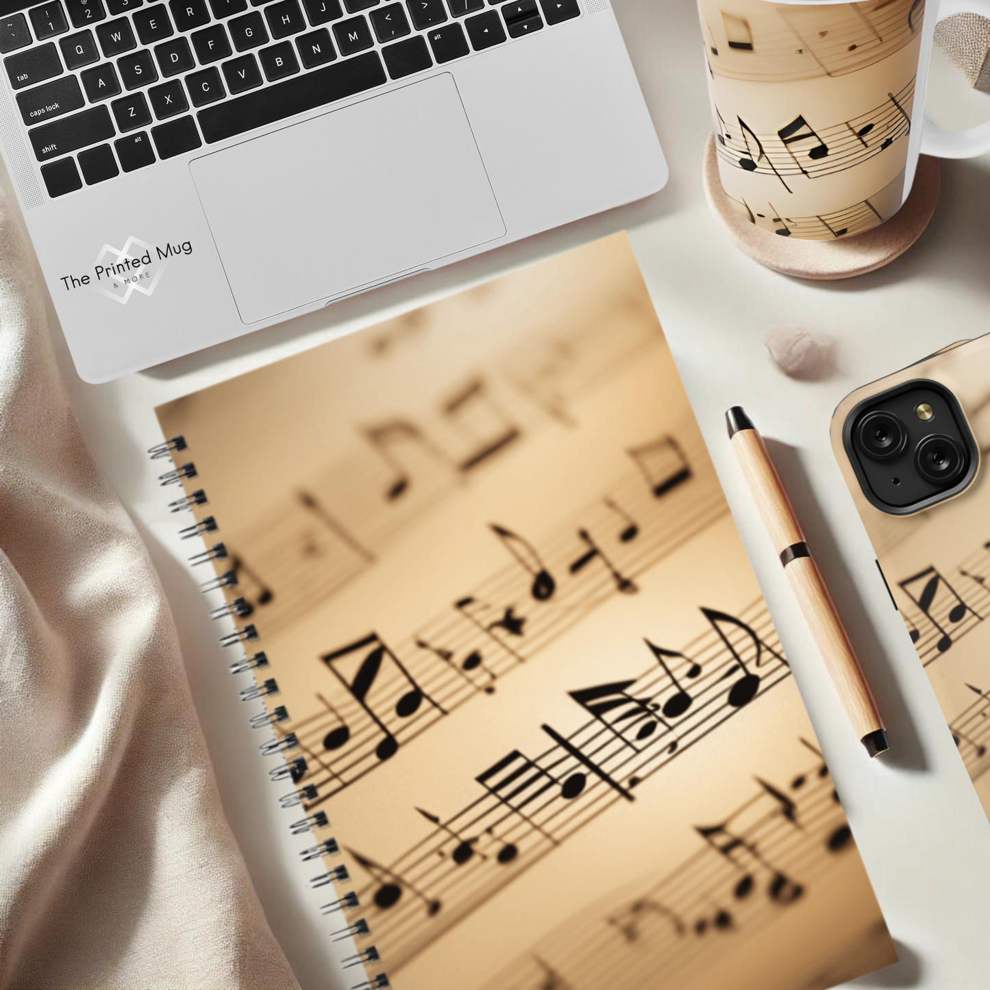 Symphony of Notes  5.5"x8.5" Hardcover Planner