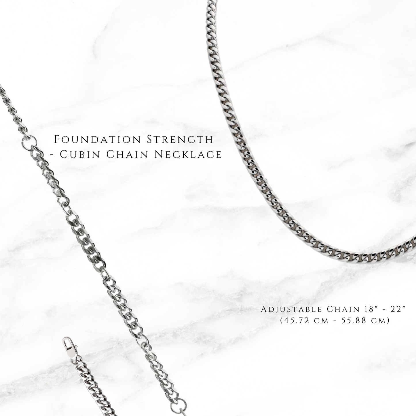 Foundation Strength - Cubin Chain Necklace