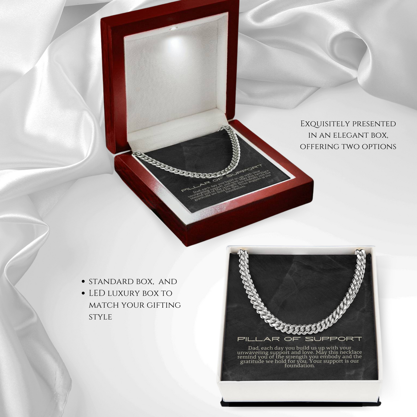 Foundation Strength - Cubin Chain Necklace