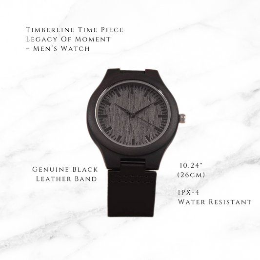 Timberline Timepiece- Legacy of Moment Men's Watch