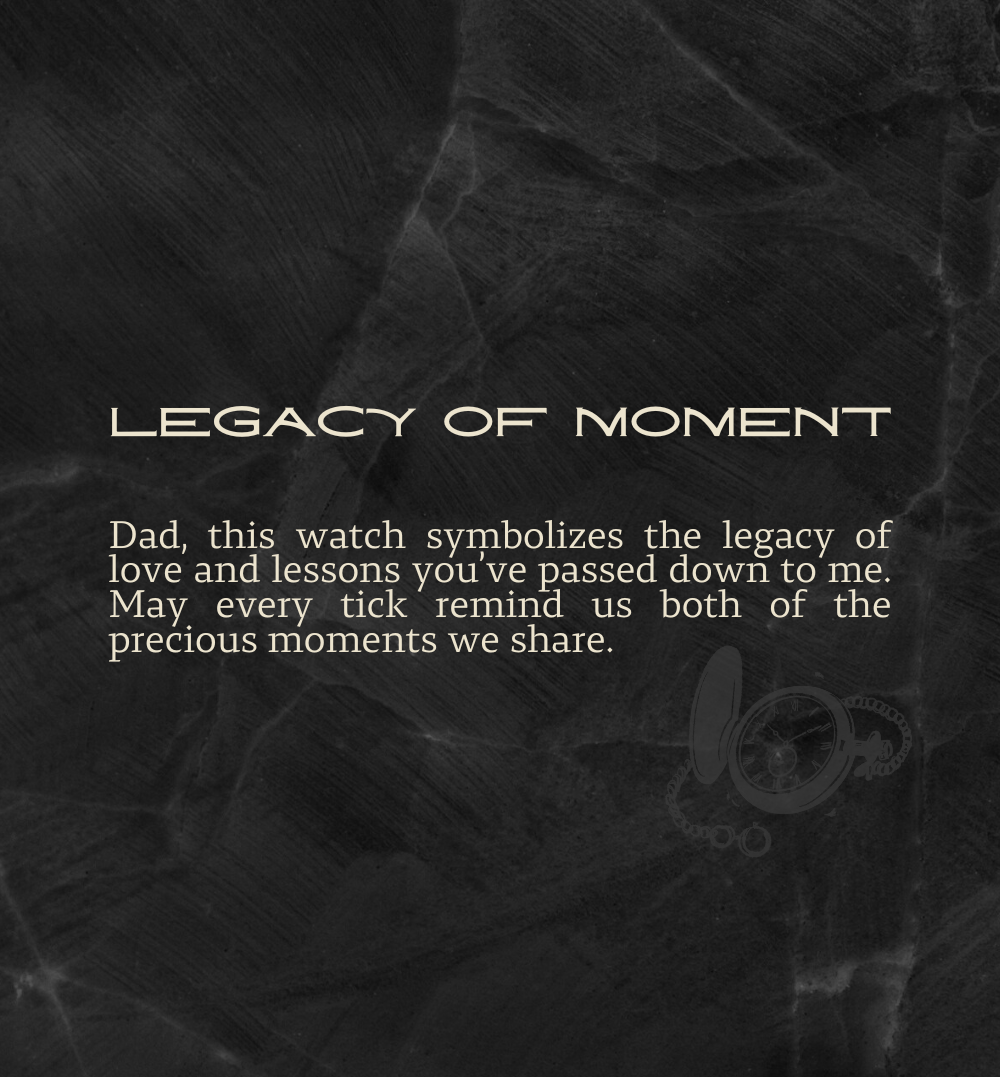 Timberline Timepiece- Legacy of Moment Men's Watch