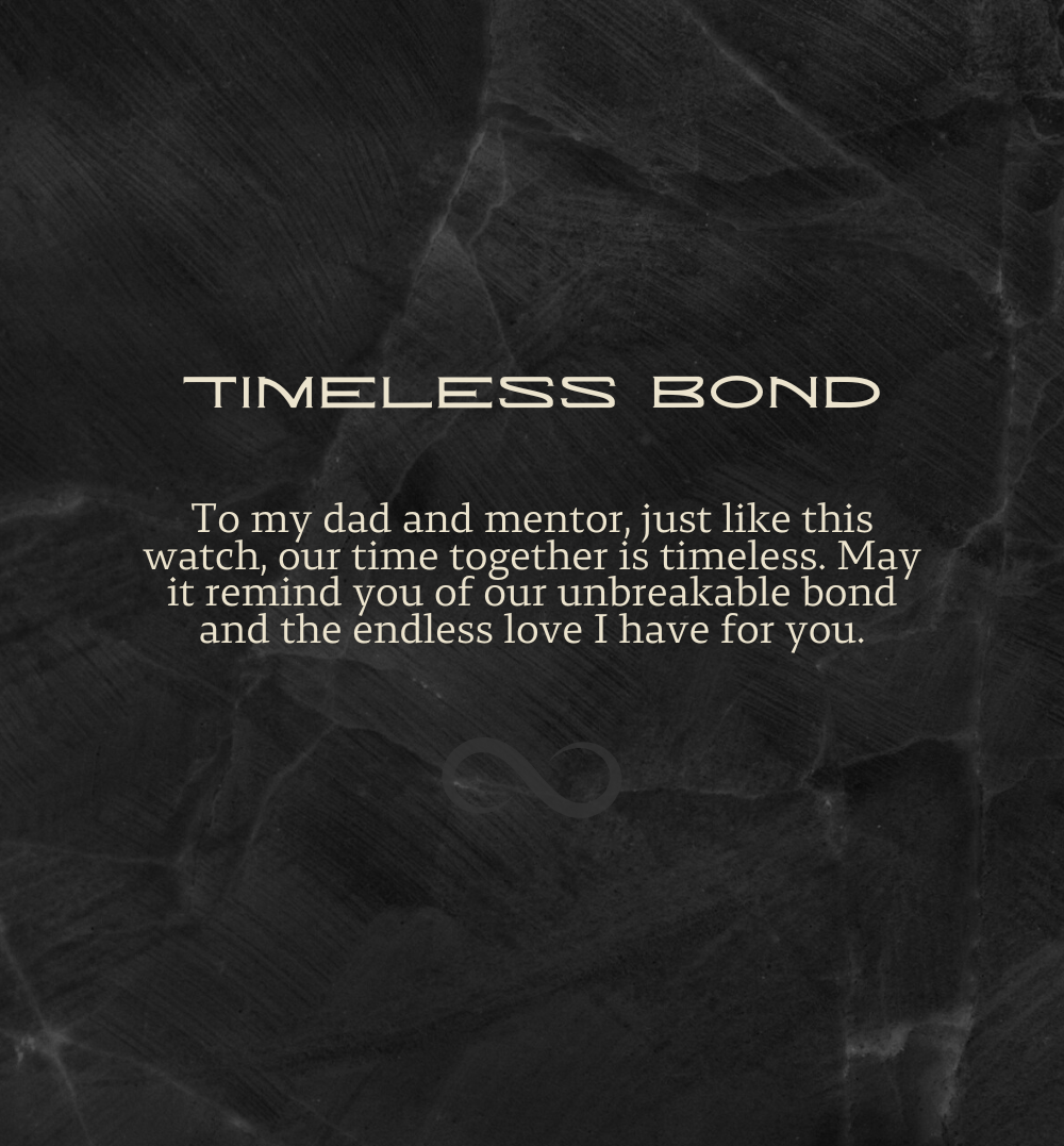 Timberline Timepiece - Timeless Bond Men's Watch