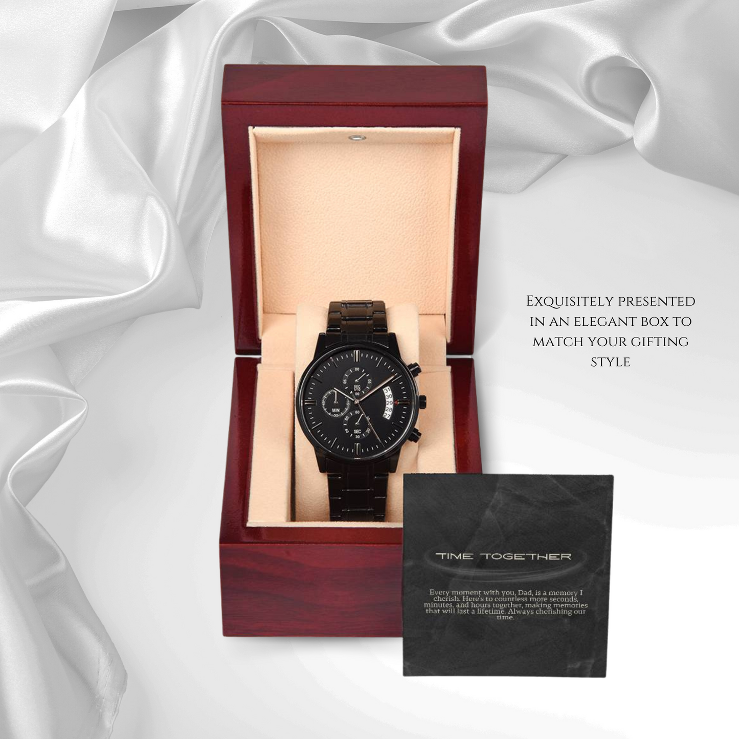 Midnight Chrone - Time Together Men's Watch