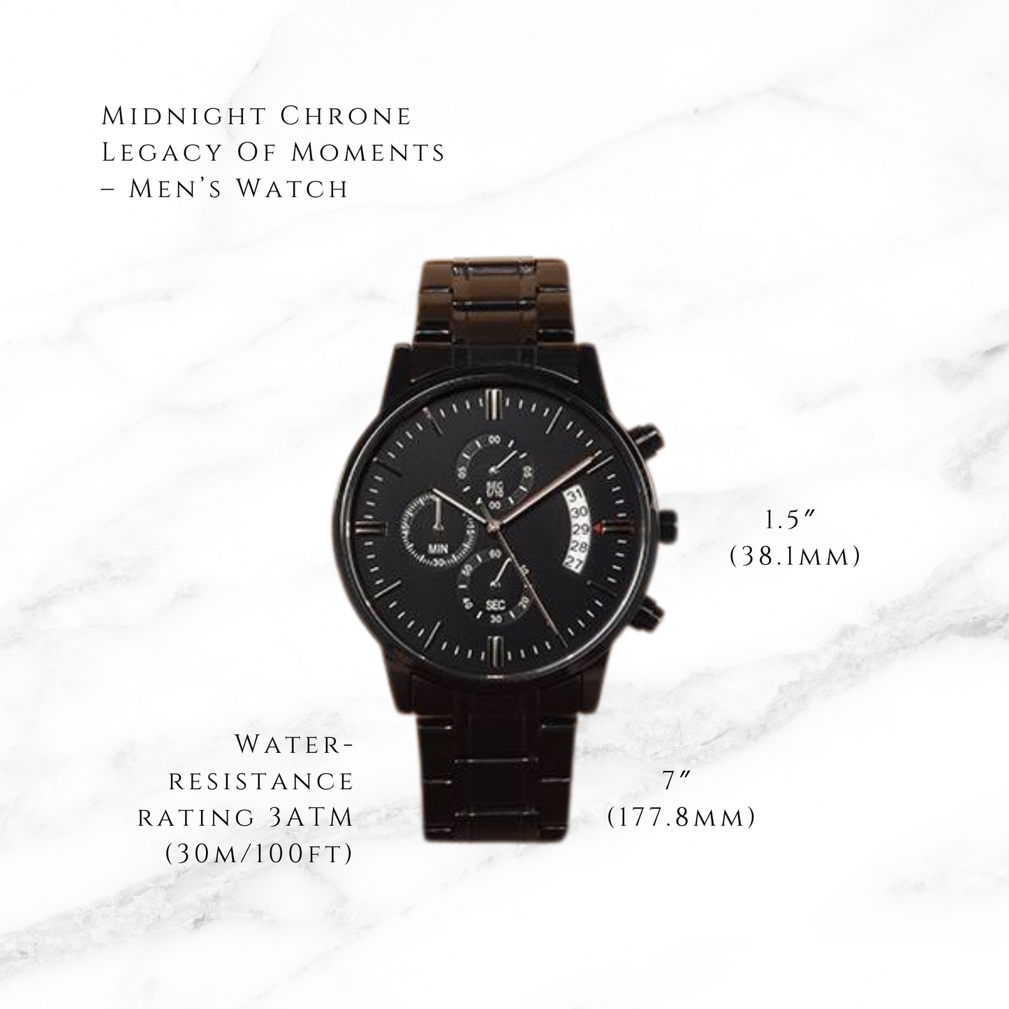 Midnight Chrone - Legacy of Moments Men's Watch