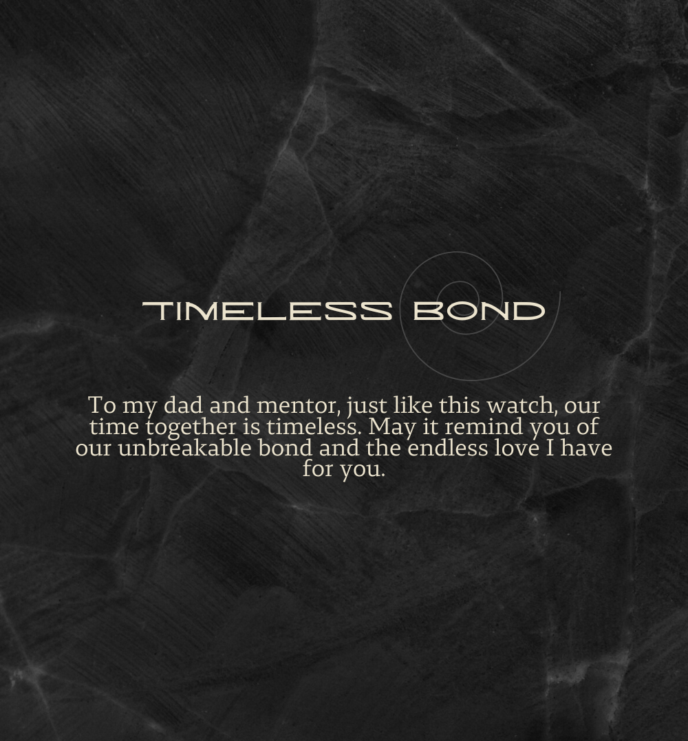 Midnight Chrone - Timeless Bond Men's Watch