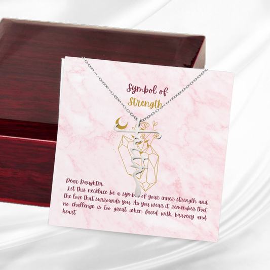 Strength Within - Faith Cross Necklace