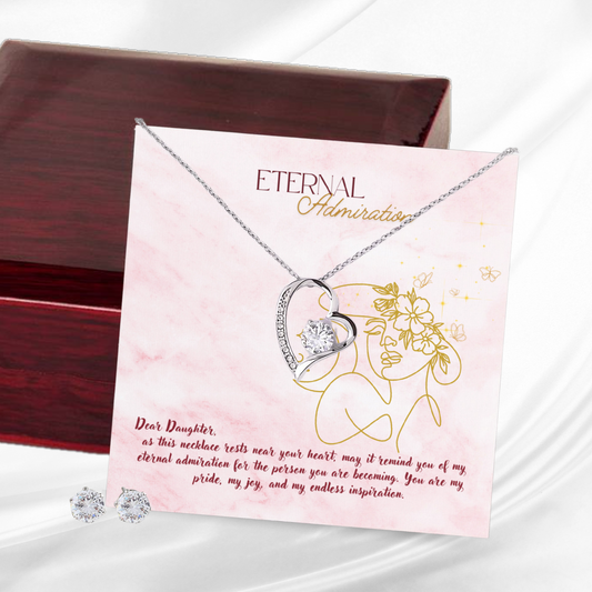 Heart of Pride - Love Necklace & Earring Set