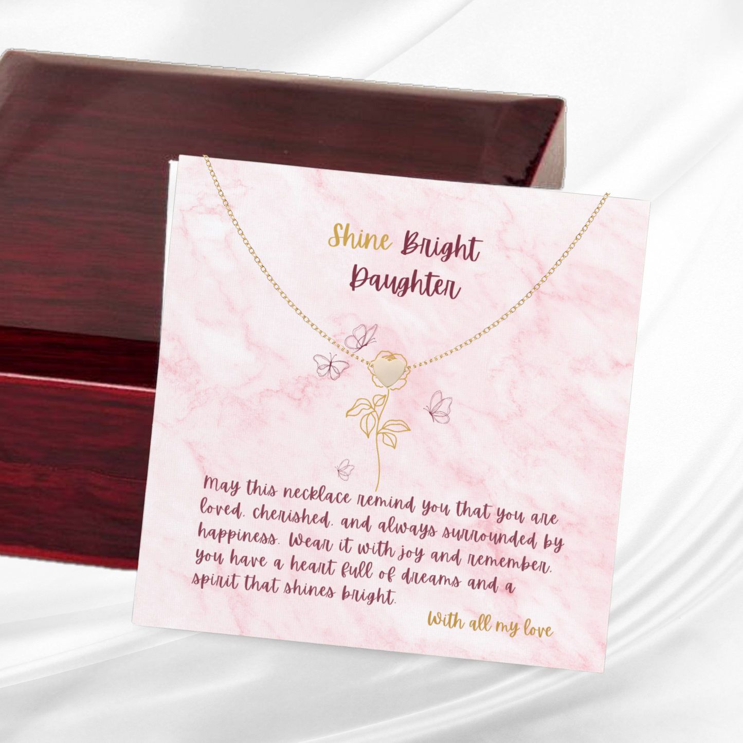 Heart of Gold - Kids Heart Necklace