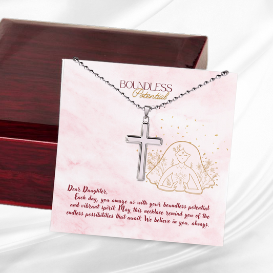 Boundless Spirit - Stainless Cross Necklace