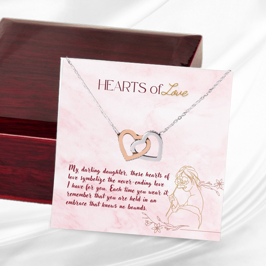Hearts of Love - Locked Hearts Necklace