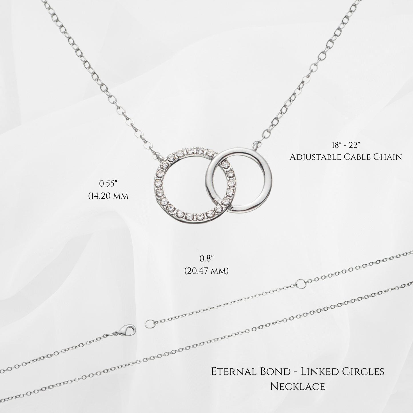 Eternal Bond - Linked Circles Necklace