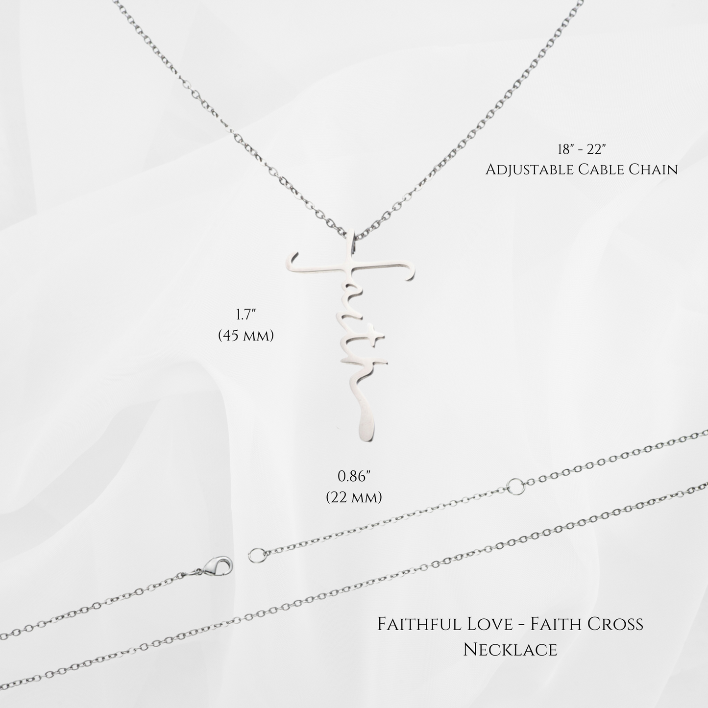 Faithful Love - Cross Necklace