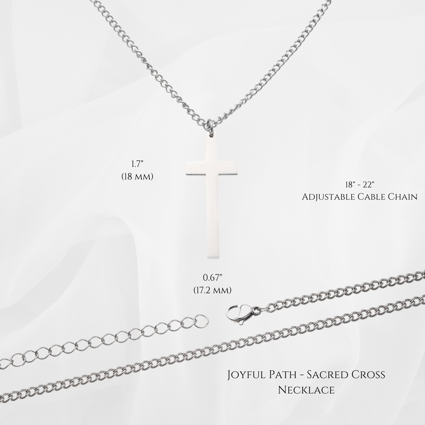 Joyful Path - Sacred Cross Necklace