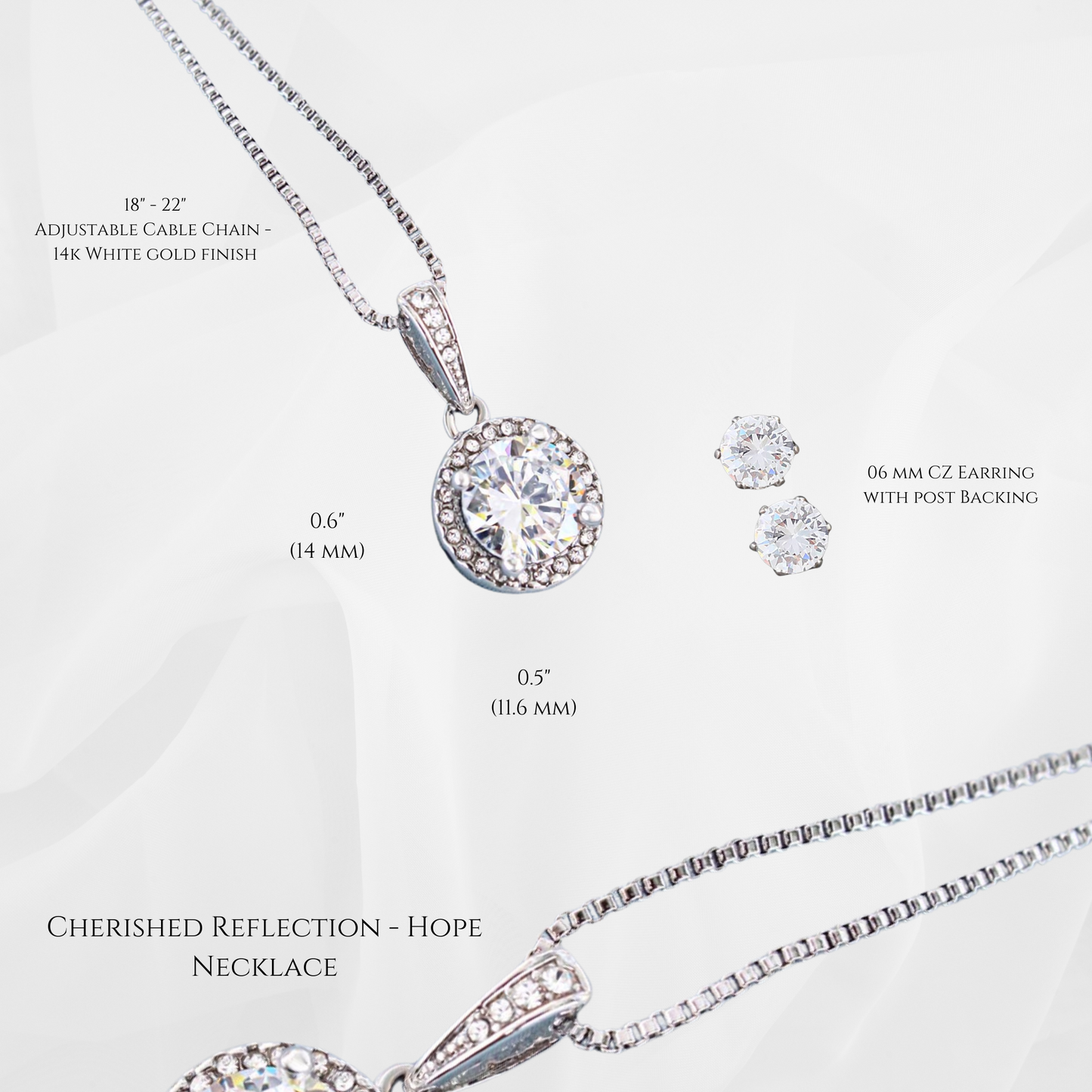 Forever Close - Hope Necklace & Earring Set