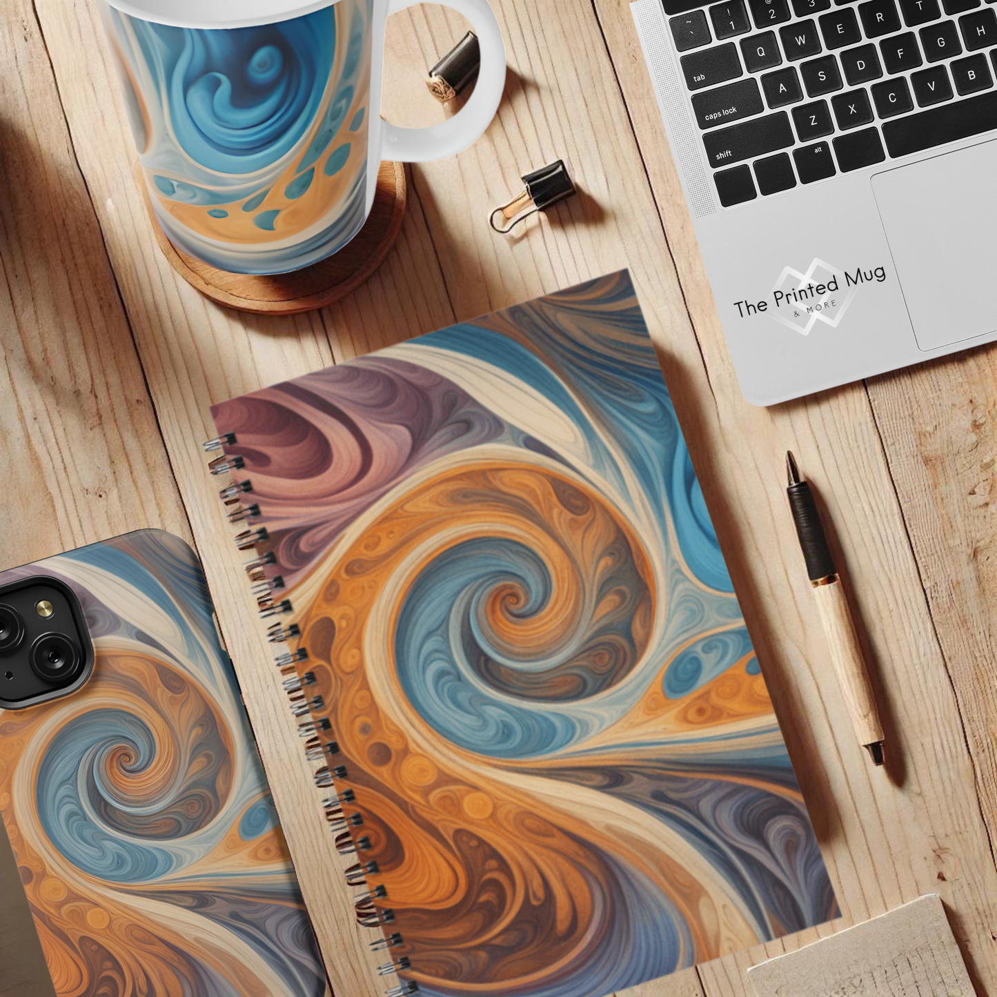 Aurora Dream 5.5”x8.5" Hardcover Notebook