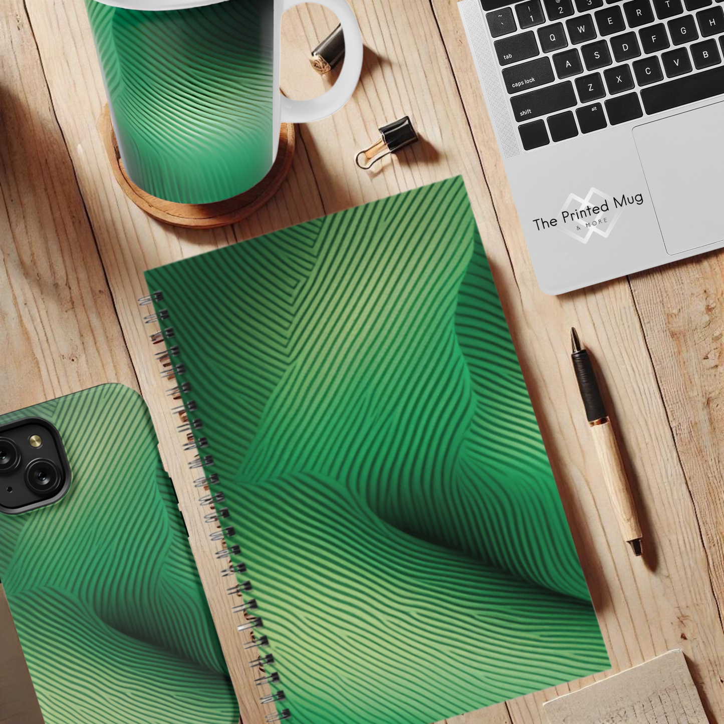 Emerald Gaze 5.5"x8.5" Hardcover Planner