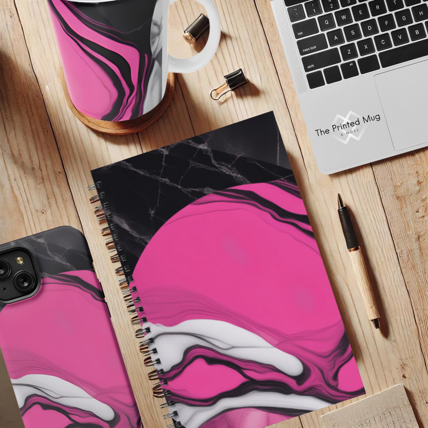 Marble Pop 5.5"x8.5" Hardcover Planner