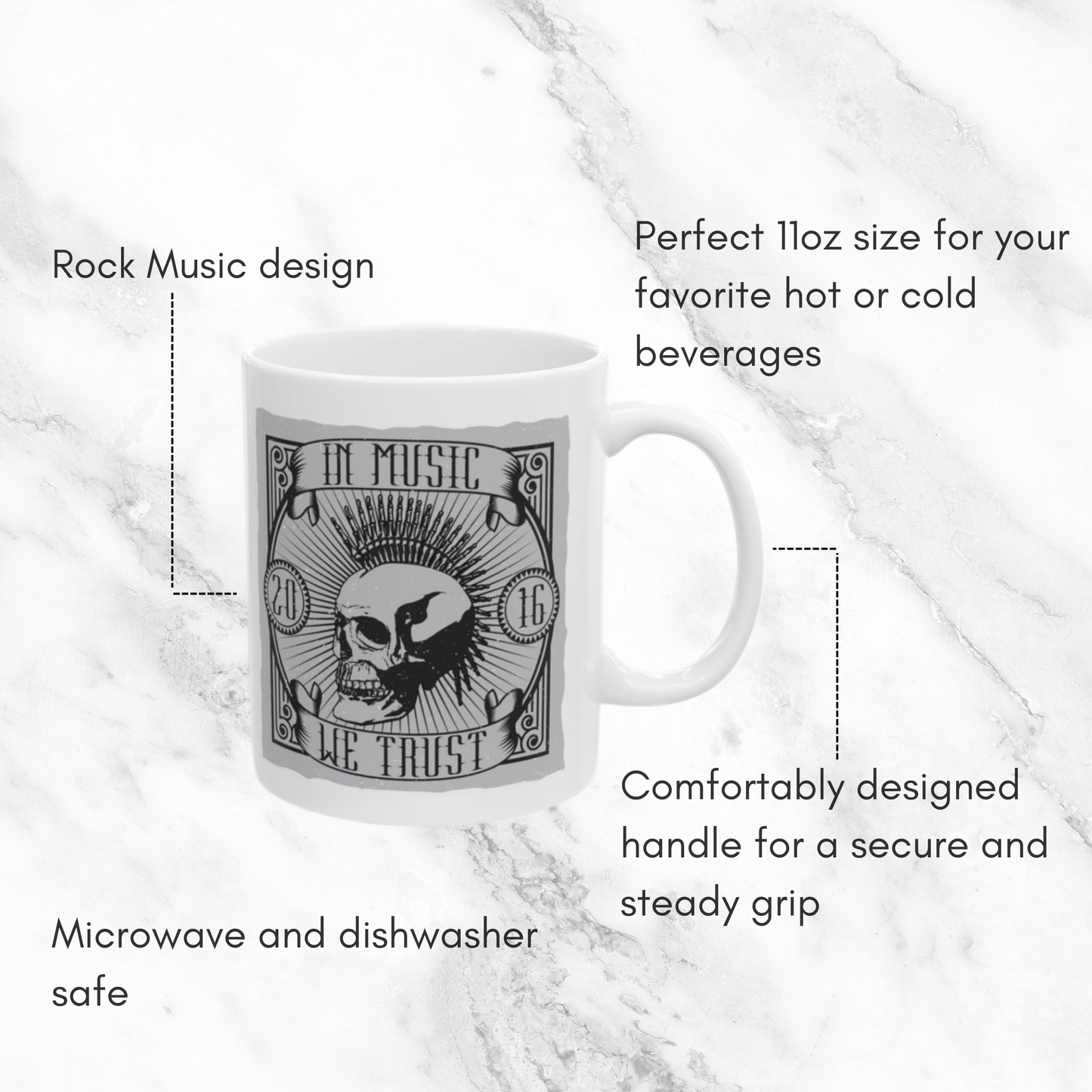 In Music We Trust #2 - 11oz Mug