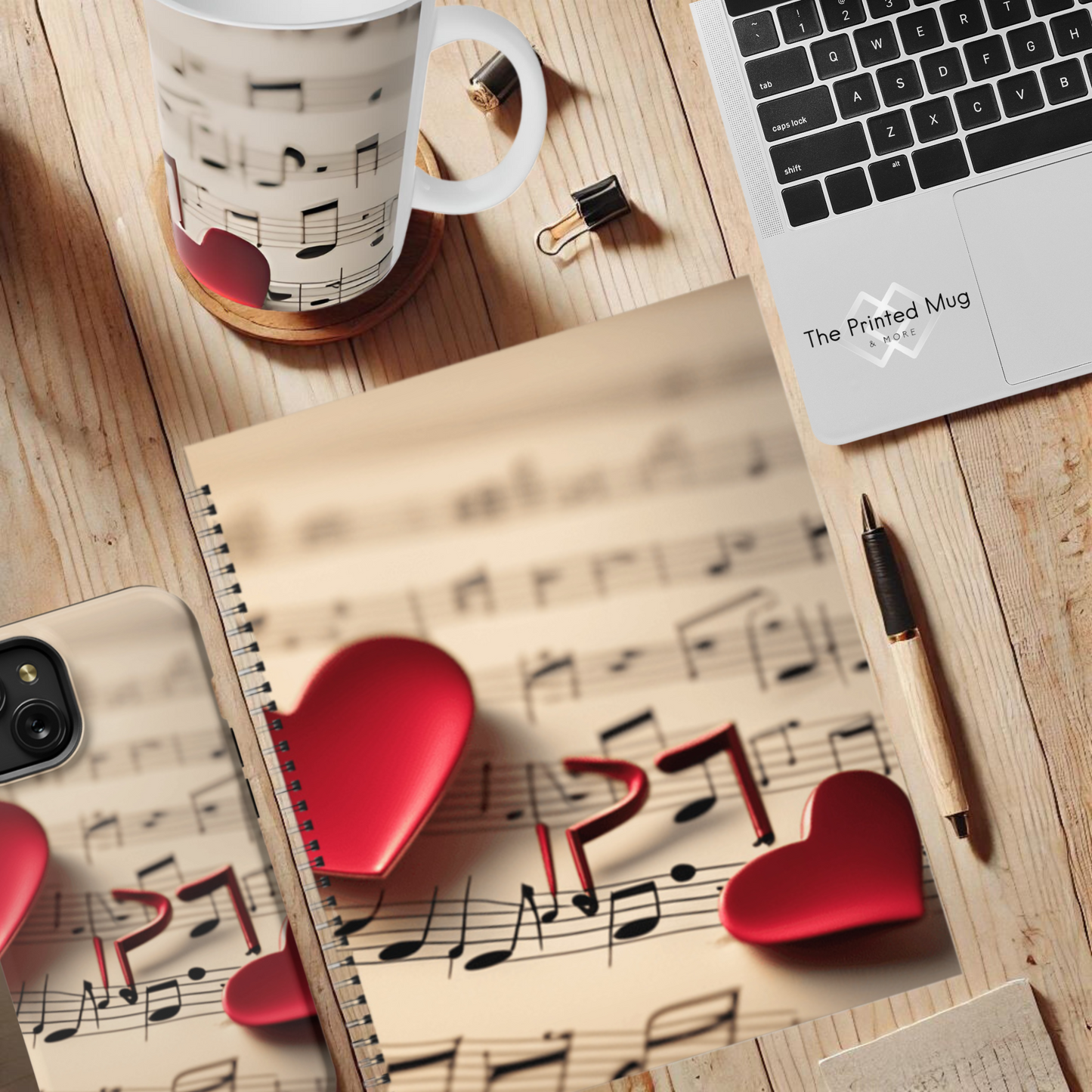 Love Notes 8.5"x11" Hardcover Notebook