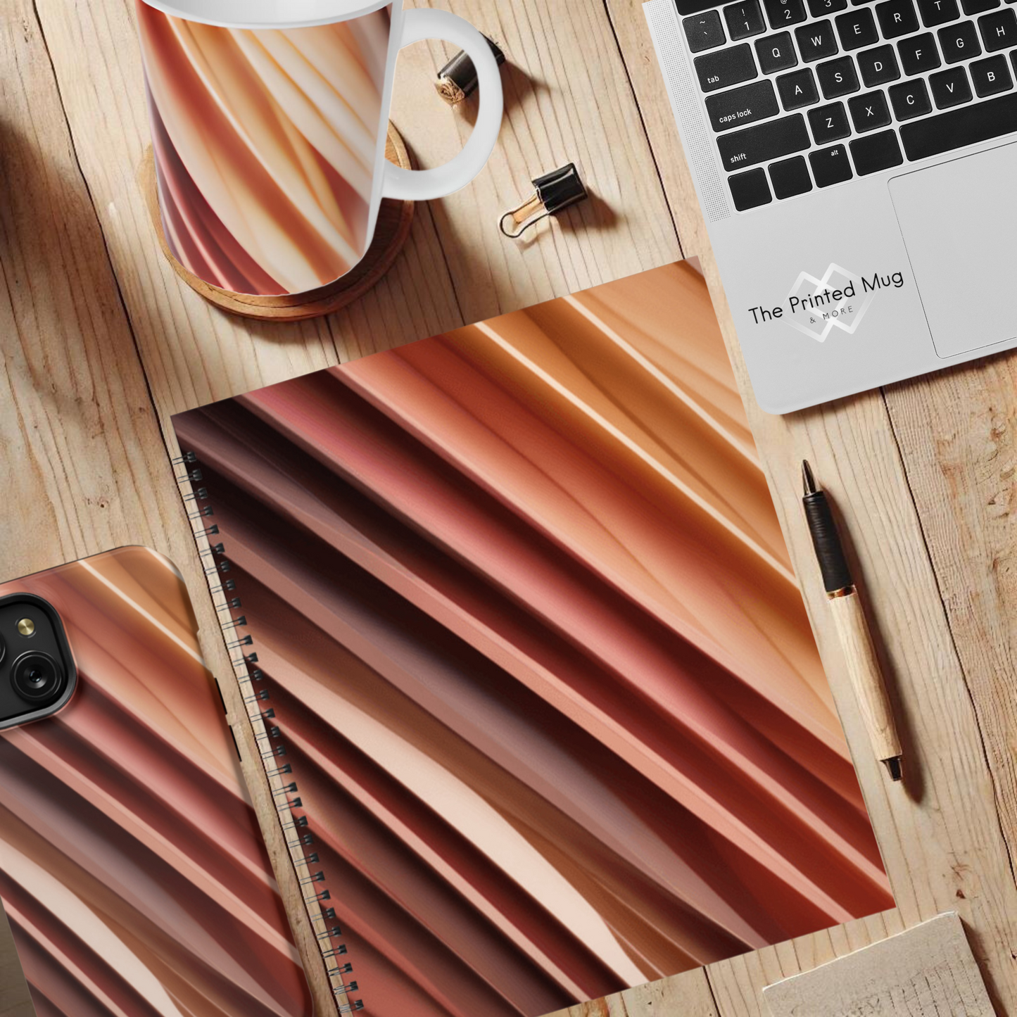 Copper Fold 8.5"x11" Hardcover Notebook