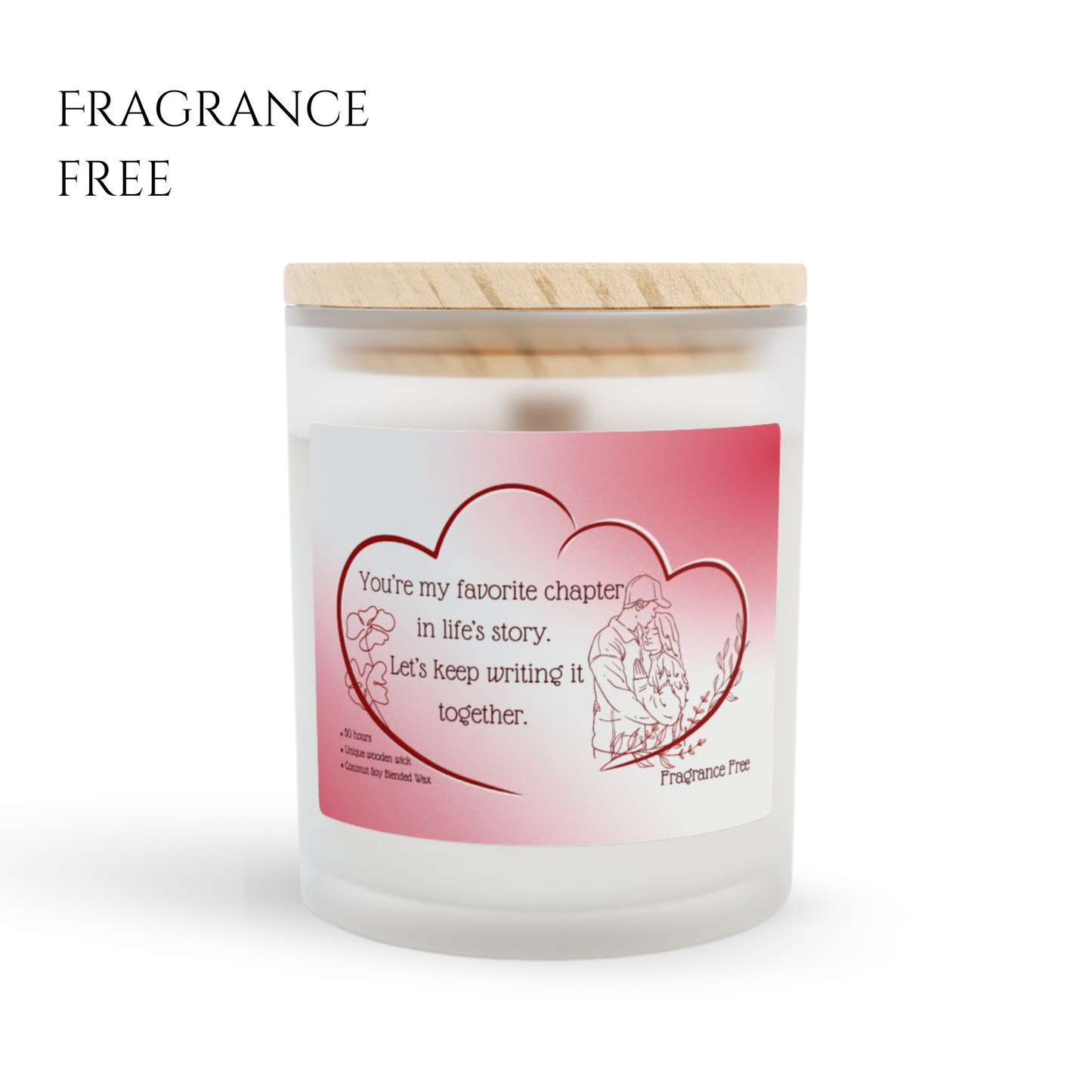 11oz Fragrance Free Candle – Life Story