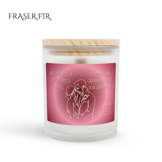 11oz Fraser Fir Candle – Side By Side