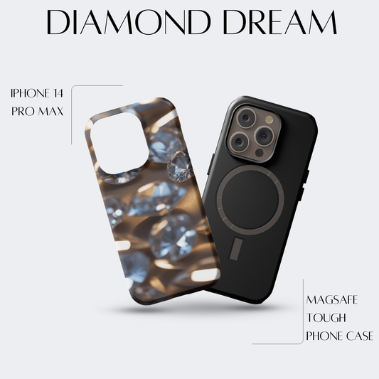 Diamond Dream - iPh 14 Pro Max MagSafe Tough Matte Finish