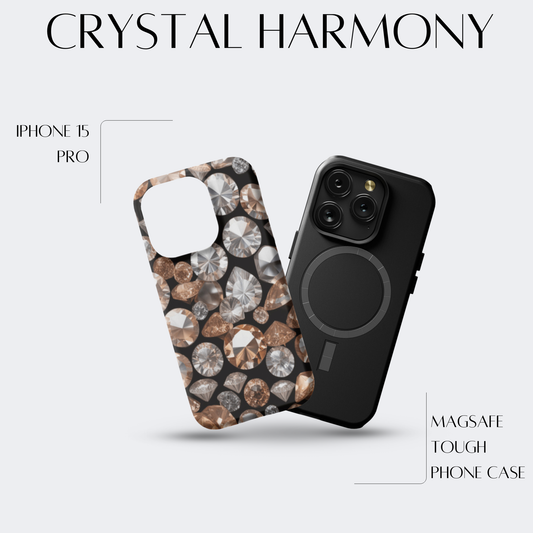Crystal Harmony - iPh 15 Pro MagSafe Tough Matte Finish