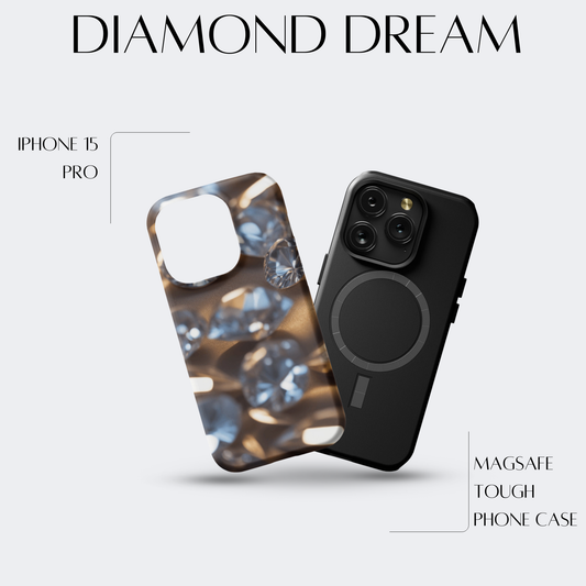 Diamond Dream - iPh 15 Pro MagSafe Tough Matte Finish
