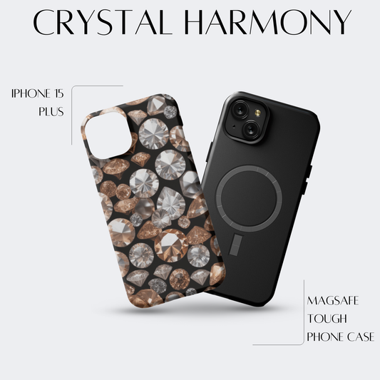 Crystal Harmony - iPh 15 Plus MagSafe Tough Matte Finish