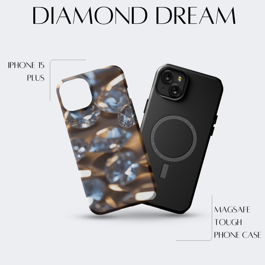 Diamond Dream - iPh 15 Plus MagSafe Tough Matte Finish