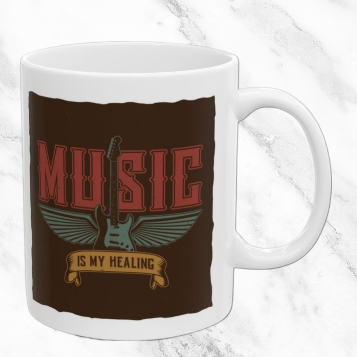 Music is My Healing - 11oz Mug