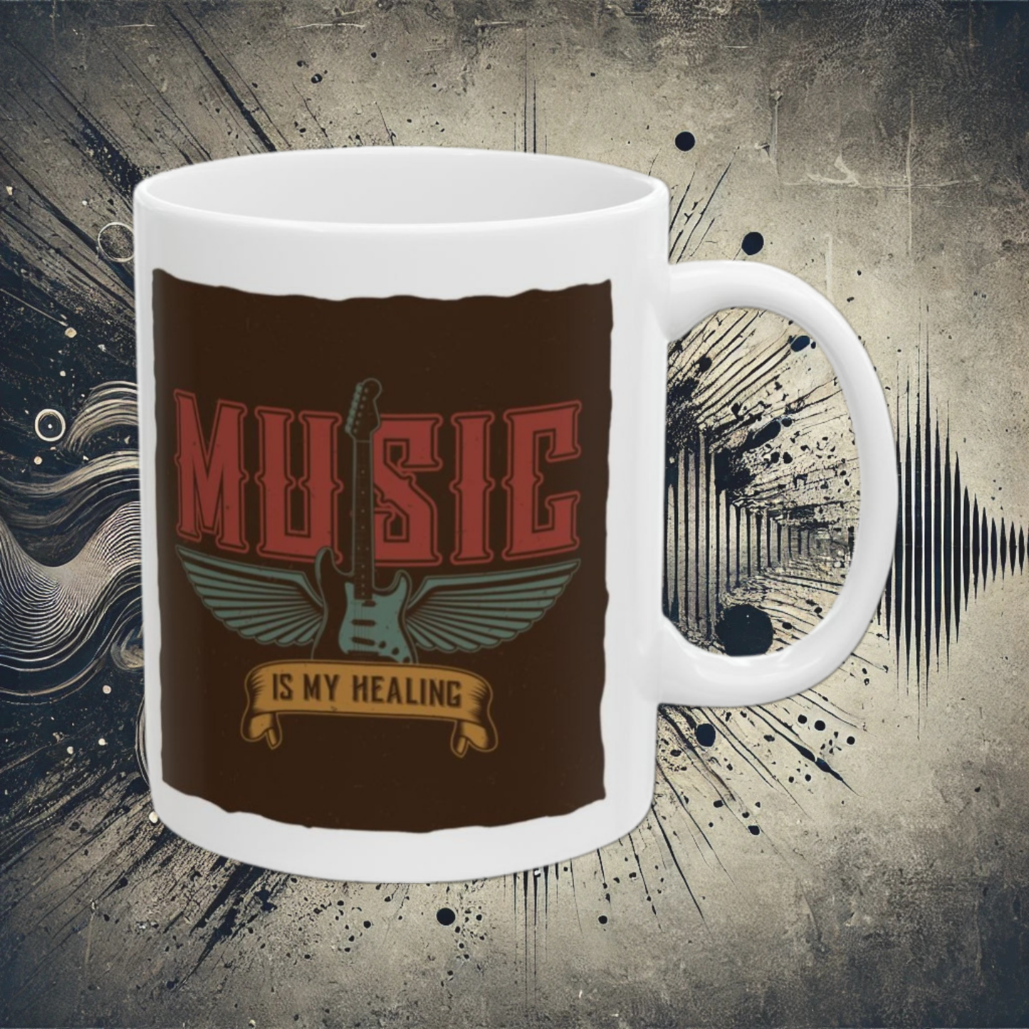 Music is My Healing - 11oz Mug