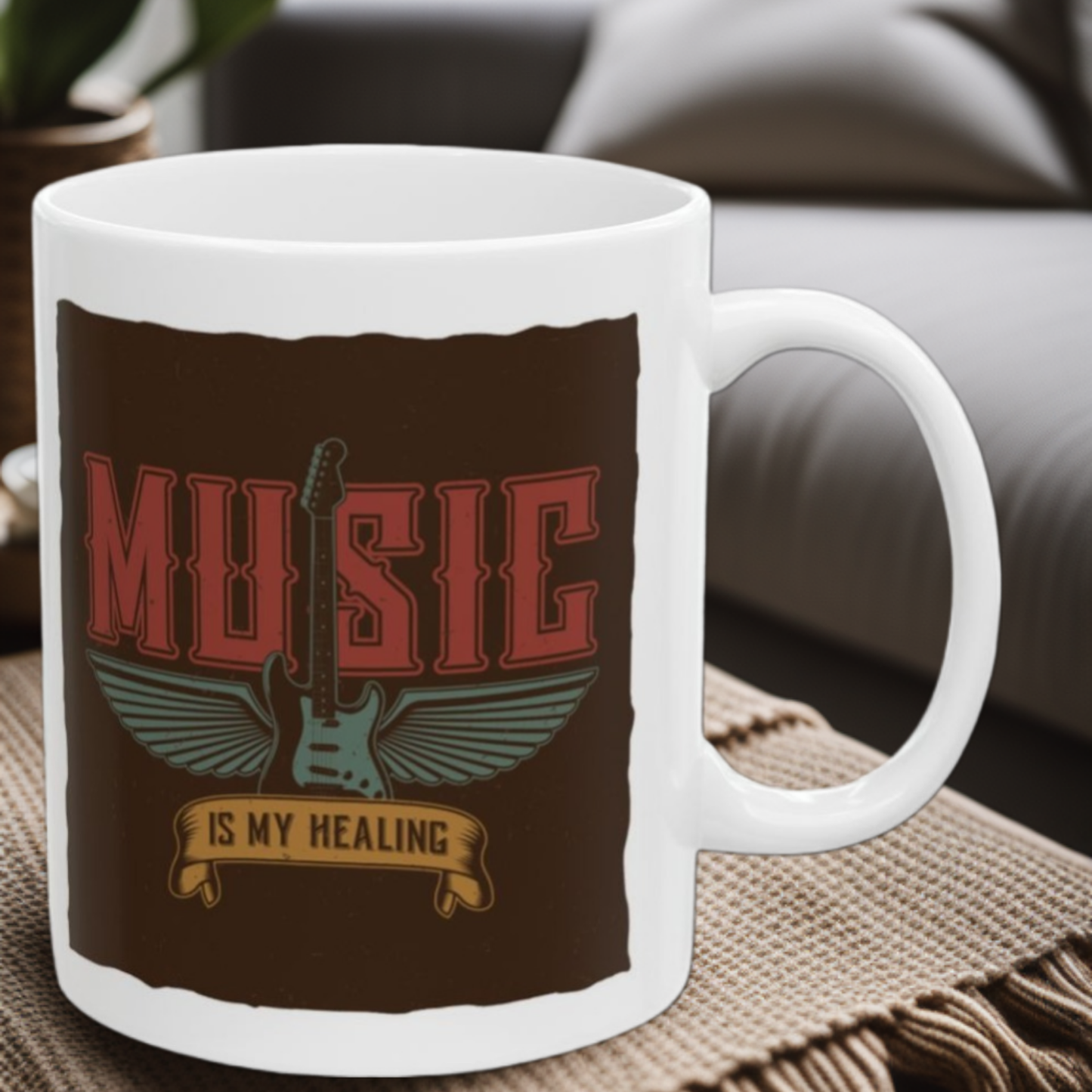 Music is My Healing - 11oz Mug