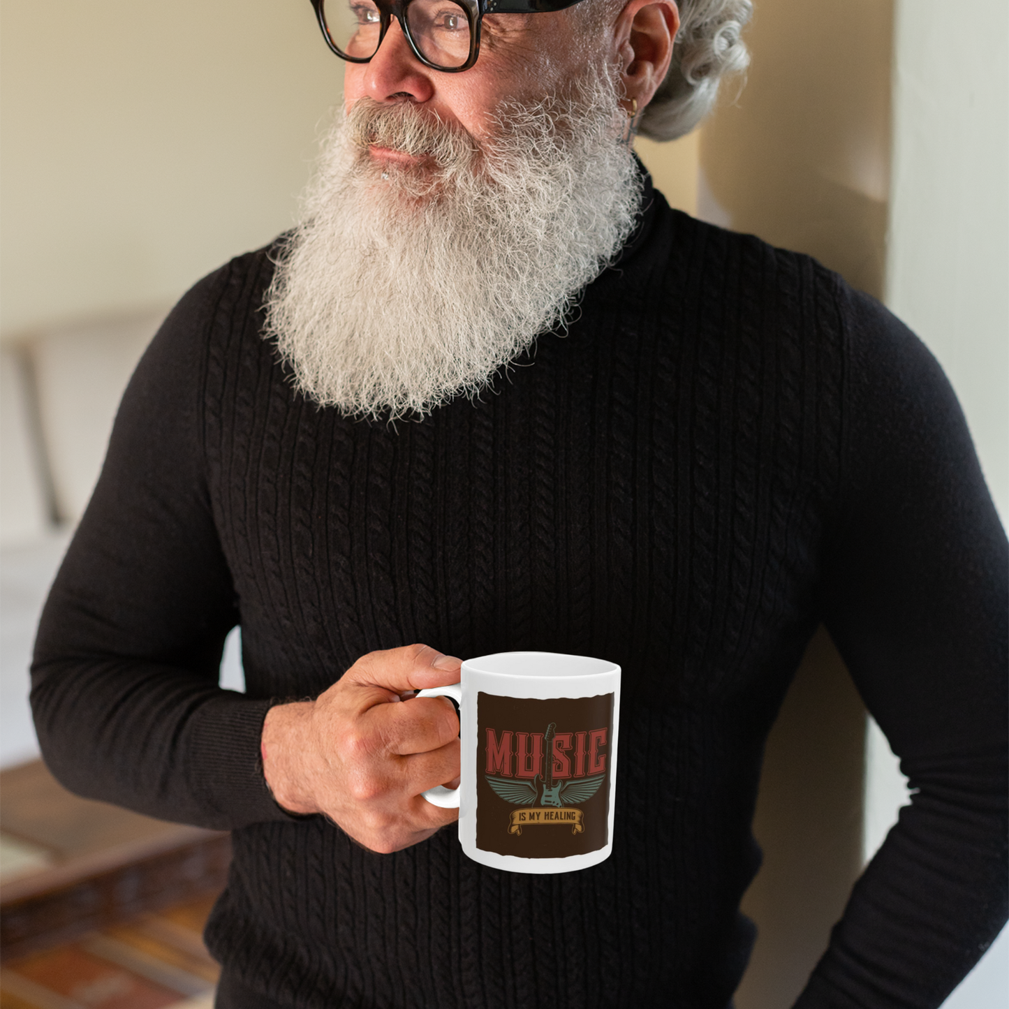 Music is My Healing - 11oz Mug