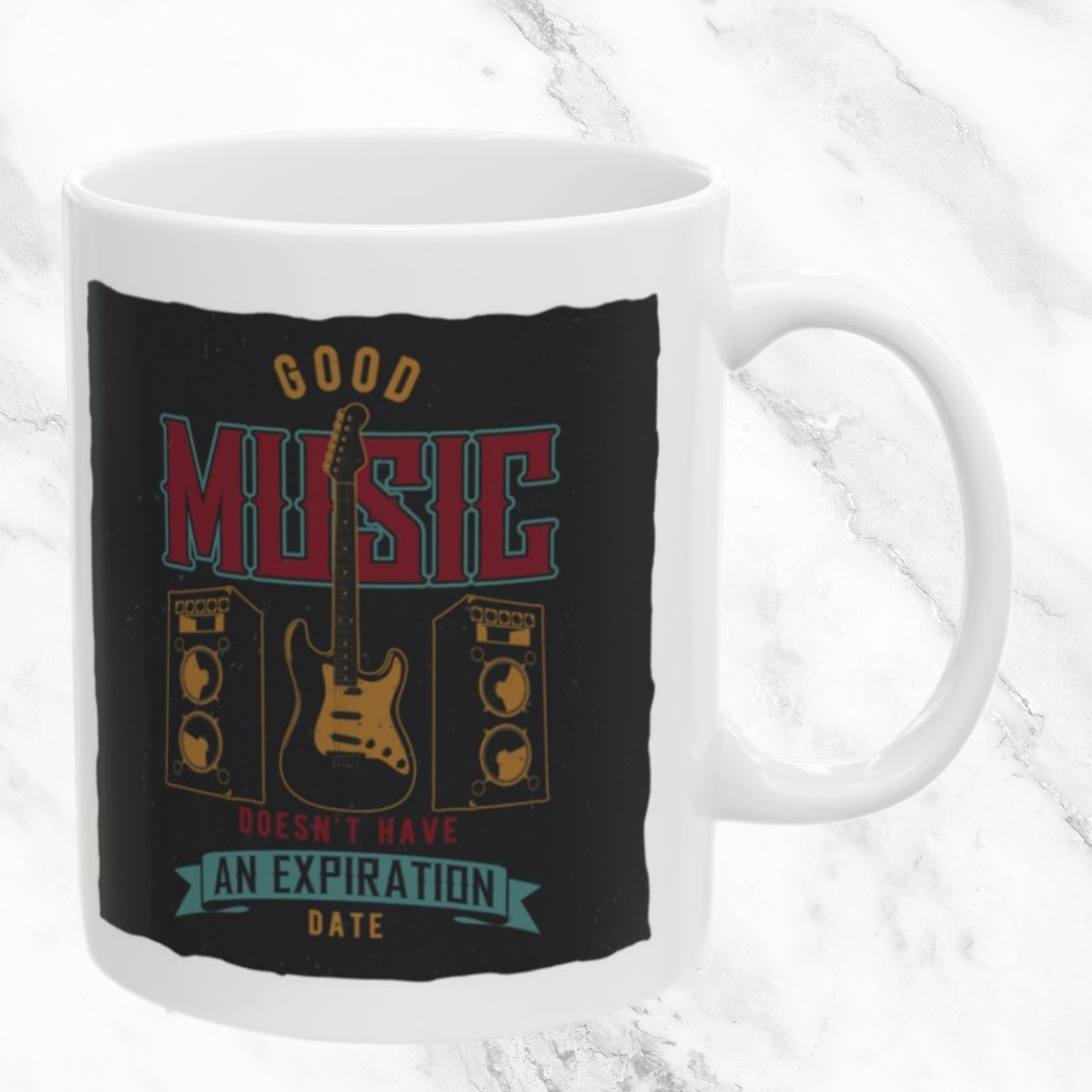 Good Music Don't EXP - 11oz Mug