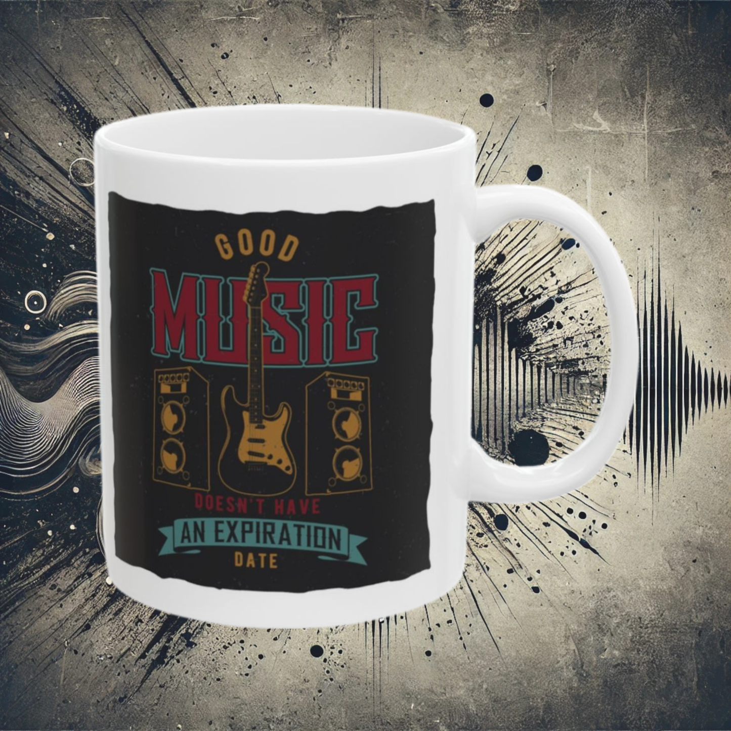 Good Music Don't EXP - 11oz Mug
