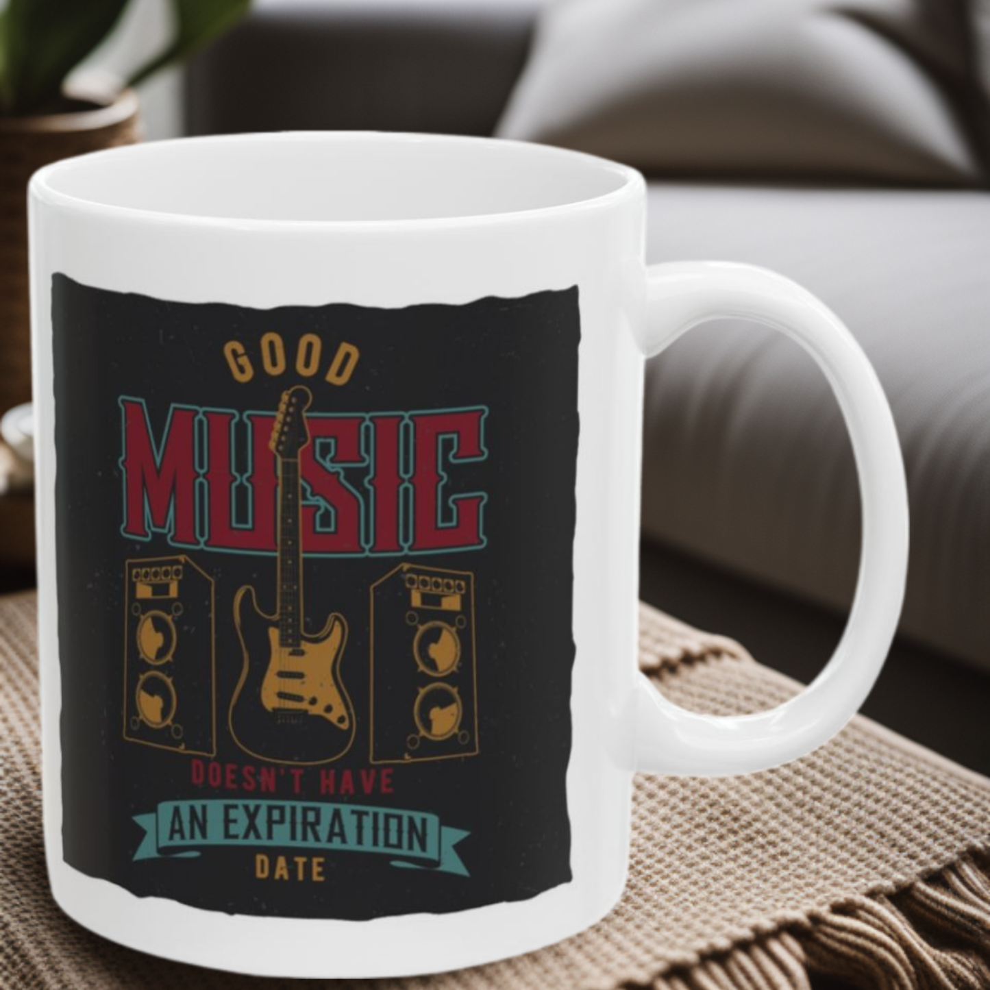 Good Music Don't EXP - 11oz Mug